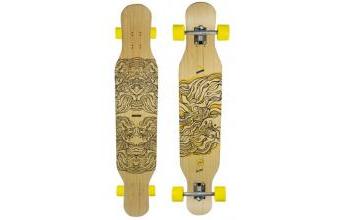 Koston Bambus Longboard Dancer Cruiser Illusion 46.0 x 9.0 inch