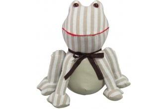 Casa Padrino Deko Türstopper Frosch Froggy Bunt 24 x 18 x H. 23 cm